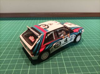 Coche Scalextric Lancia Integrales HF