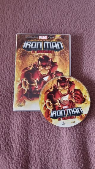 DVD Iron Man Película Animada Español