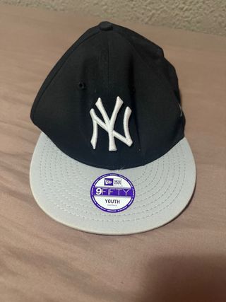 Gorra NY New Era Negra y Gris