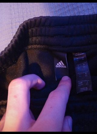 Pantalón chándal Adidas negro