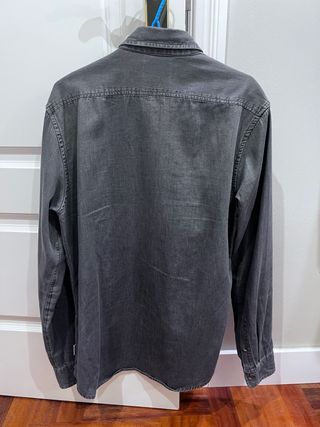 Camisa Scalpers Gris Talla M 100algodon