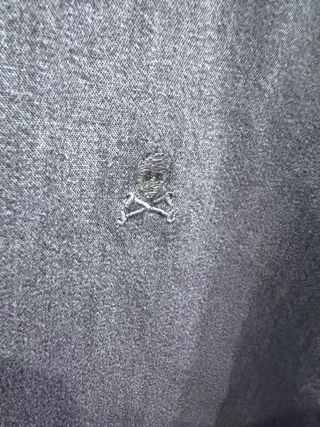 Camisa Scalpers Gris Talla M 100algodon