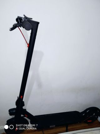 Patinete eléctrico averiado