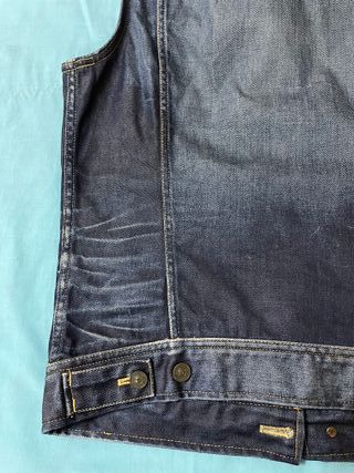 Chaleco Vaquero G-Star Raw Azul