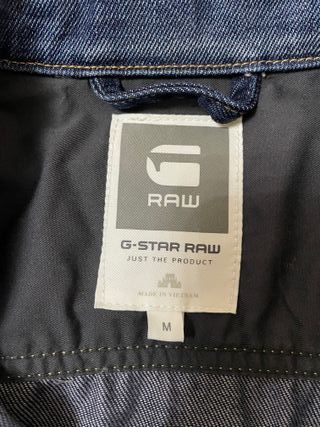 Chaleco Vaquero G-Star Raw Azul
