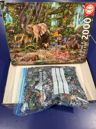 Puzzle Educa 2000 Piezas Bosque Verde
