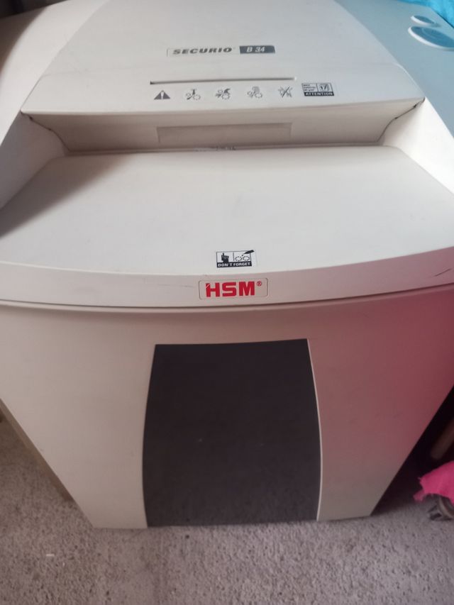 Destructora de documentos HSM Securio B34