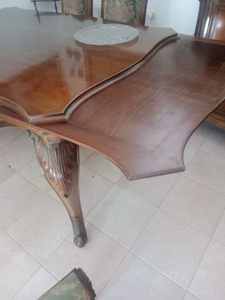 Conjunto mesa comedor y 6 sillas