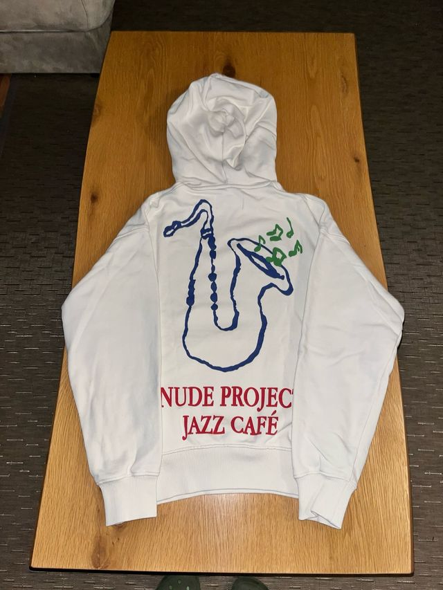Sudadera Nude Project Jazz Cafe Beige - como nuev