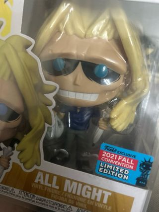 Funko Pop Eijiro Unbreakable 1009 y All Might 1041
