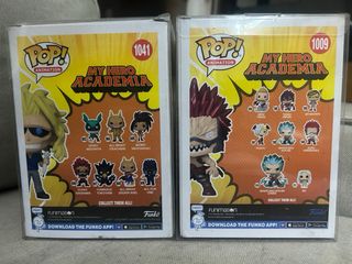 Funko Pop Eijiro Unbreakable 1009 y All Might 1041