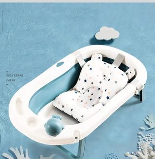 Cubreasiento para bañera bebé con estrellas
