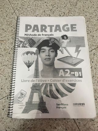 Libro Francés partage A2-B1
