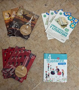 Libros de lengua mates historia y ingles
