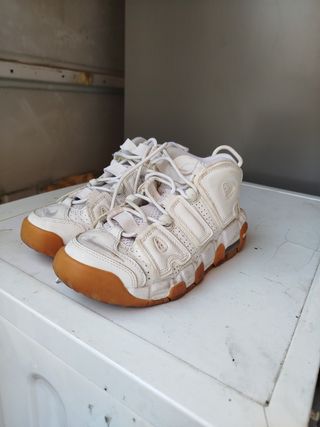 Nike Air More Uptempo Blanco Gum