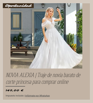 Modelo Alexia de Ceremoniosa.com 