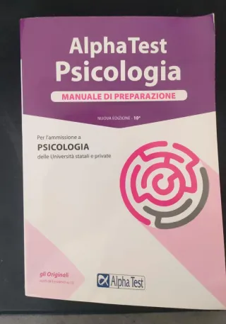 Alpha Test. Psicologia. Tolc. Manuale Di Prepar...