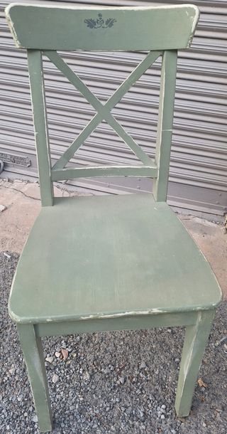 Sillas de madera