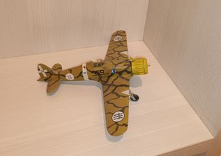 Maqueta Avión Militar Camuflaje