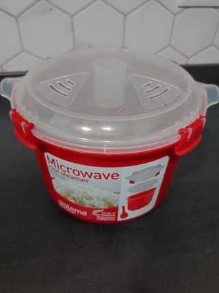 Sistema Arrocera Microondas Roja 2.6L