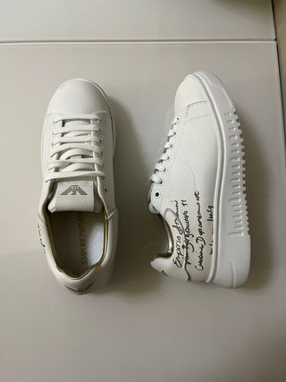 Scarpe Emporio Armani bianche tg 35