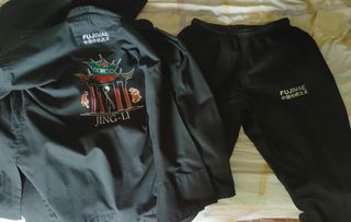 Traje Kung-Fu Fujimae Negro
