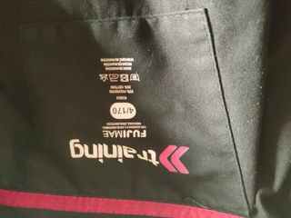 Traje Kung-Fu Fujimae Negro