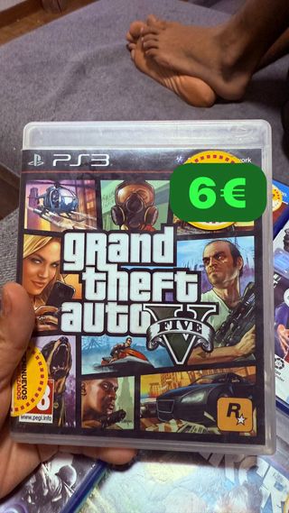 PS4/PS3 Juegos: Spider-Man, FIFA 21, R6S, GTA V