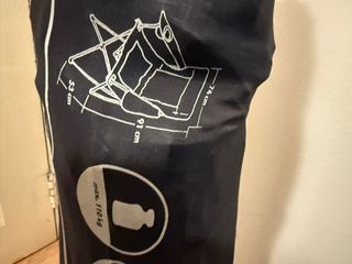 Silla Plegable Rocktrail Camping Gris/Amarillo