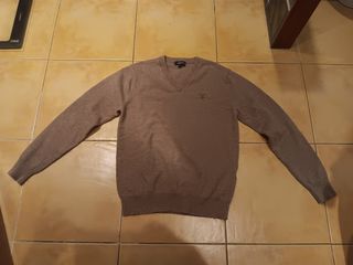 Jersey Gant Marrón Claro Talla M