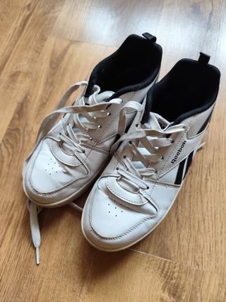Deportivas Reebok T37 blanco&negro, usadas