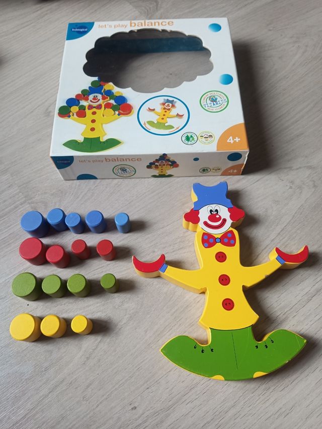 Juego de equilibrio de payaso Imaginarium