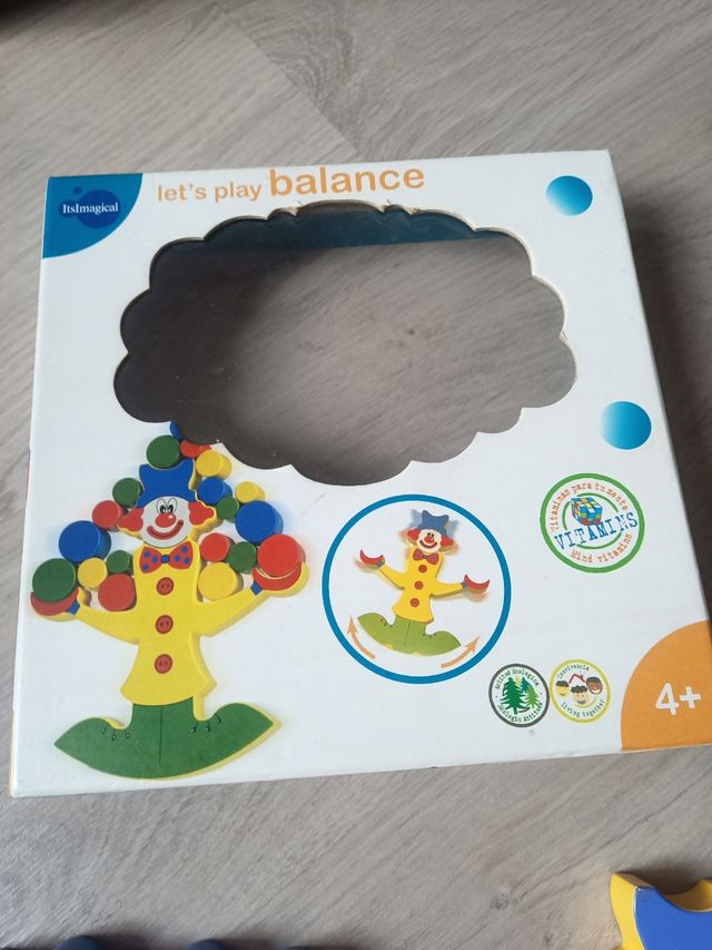 Juego de equilibrio de payaso Imaginarium