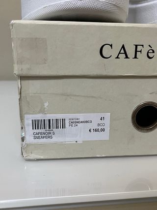Scarpe CAFENOIR Donna Tg 41 Bianche