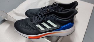 Zapatillas Adidas EQ21 Run Hombre Negro/Azul