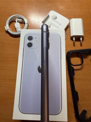 iPhone 11 Viola + Accessori