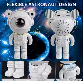 Proyector Galaxia Astronauta Aurora Lamp