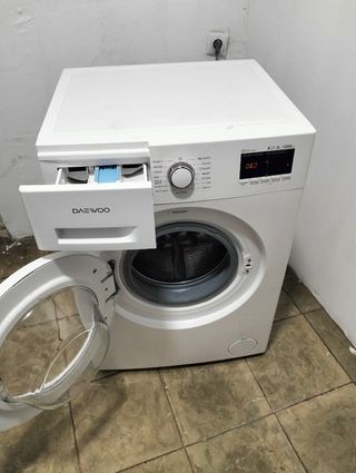 Lavadora Daewoo Eco Wash 8kg 1200rpm