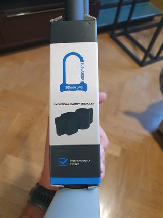 Candado bloqueo antirrobo U Oxford bici moto