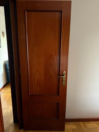 Puertas de madera interiores 72 cm