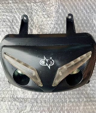 Faro anteriore Booster carbon look
