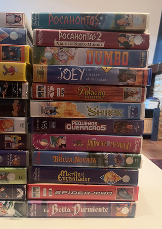 Colección lote de 48 películas VHS clásicas disney