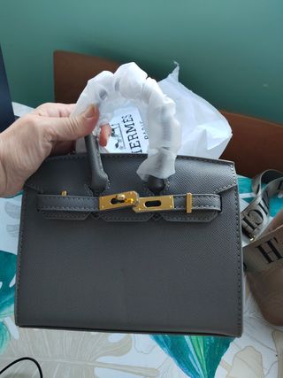 Bolso H Gris
