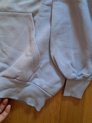 Sudadera Bershka azul talla S
