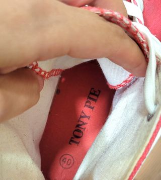 Zapatillas estilo converse Rosa Talla 40