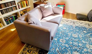 Divano 2 posti con cuscini e 2° rivestimento