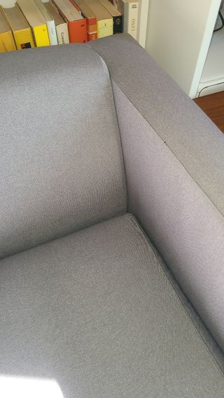 Divano 2 posti con cuscini e 2° rivestimento