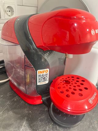 Cafetera Bosch Tassimo Style Roja