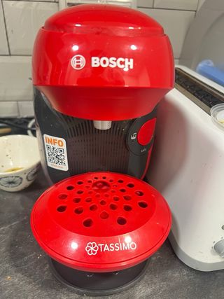 Cafetera Bosch Tassimo Style Roja