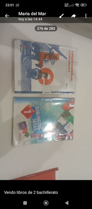 Libros de 4 Eso y 1 de Bachillerato no hago envíos